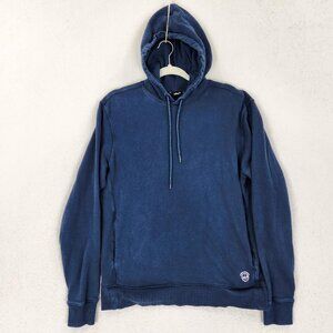 Allbirds Sweater Mens Medium Blue The R&R Hoodie Pullover Organic Cotton Hemp